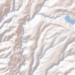 Inskip California Terrain Map