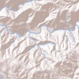 Virgilia California Terrain Map