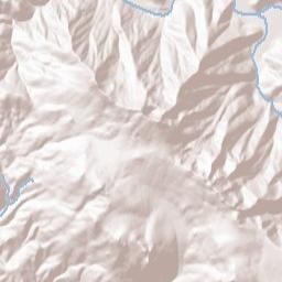 Plumas County Terrain Map