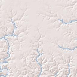 Brown County Terrain Map