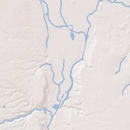 West Charleston Ohio Terrain Map