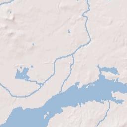 Shell Beach Ohio Terrain Map