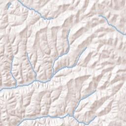 Rix Mills Ohio Terrain Map