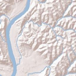 Wegee Ohio Terrain Map