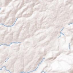 Fayette County Terrain Map