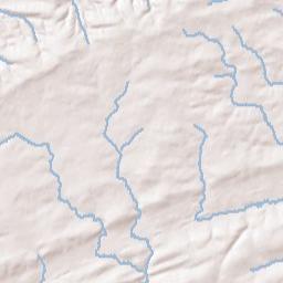 Georgetown Terrain Map