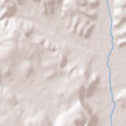 Cañada del Hoyo Terrain Map
