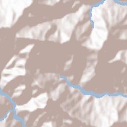 Albidona Terrain Map