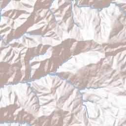 Pratt Place California Terrain Map