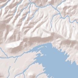 Gate Place California Terrain Map