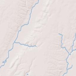 Wayne County Terrain Map