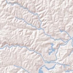 White Cottage Ohio Terrain Map