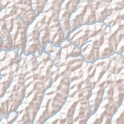 Marshall County Terrain Map