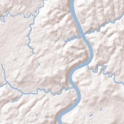 Masontown Terrain Map