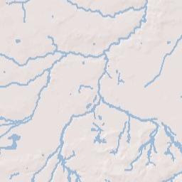Medford Lakes Terrain Map