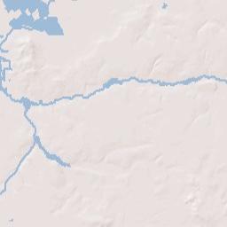 Burlington County Terrain Map