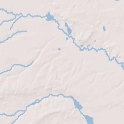 Ocean County Terrain Map