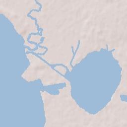 Oristano Terrain Map