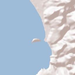 Praia a Mare Terrain Map