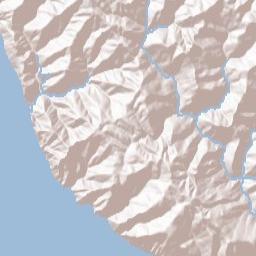Wheeler California Terrain Map