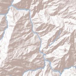 Dunlap Place California Terrain Map