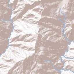 Reeves Place California Terrain Map
