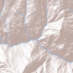 Peterson Place California Terrain Map