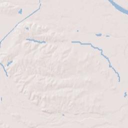 Squaw Hill California Terrain Map