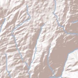 Cresta California Terrain Map