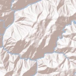 Merlin California Terrain Map