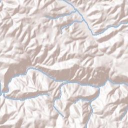 Spring Garden California Terrain Map