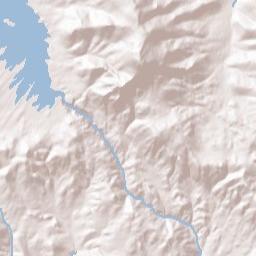 Lake Davis California Terrain Map