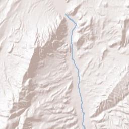 Highway 305, NV, USA Terrain Map