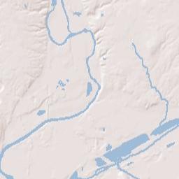 Hooks Corner Ohio Terrain Map