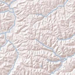 Stovertown Ohio Terrain Map