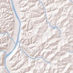 Ruraldale Ohio Terrain Map