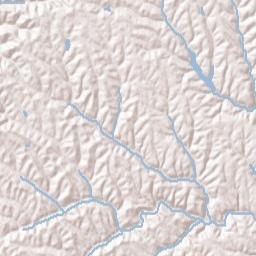 Miltonsburg Ohio Terrain Map