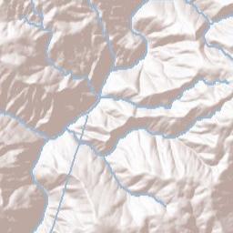 Big Bar California Terrain Map