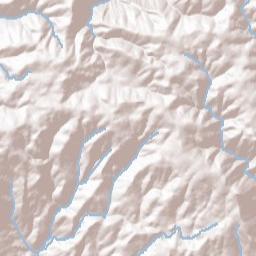 Kister California Terrain Map