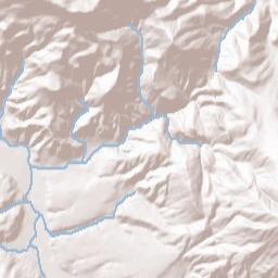 Ute Pass Road, White River National Forest, Silverthorne Terrain Map