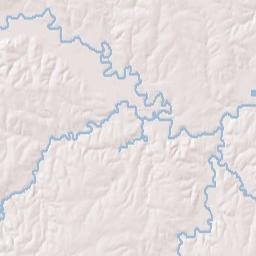 Washington County Terrain Map