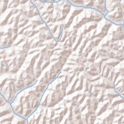 East Union Ohio Terrain Map