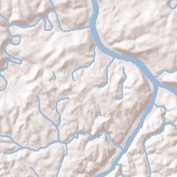 Point Marion Terrain Map