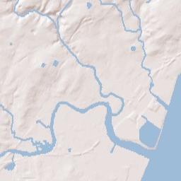West Minquadale Delaware Terrain Map