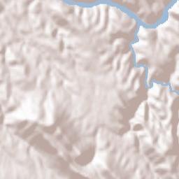 Romangordo Terrain Map