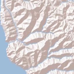 Hardy California Terrain Map