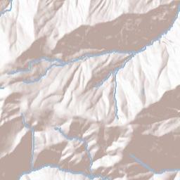 Copper City California Terrain Map