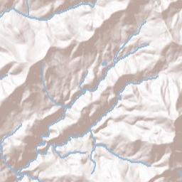 Gibsonville California Terrain Map