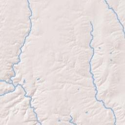Fayette County Terrain Map