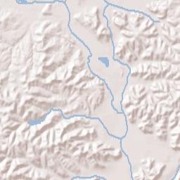 Whites Ohio Terrain Map